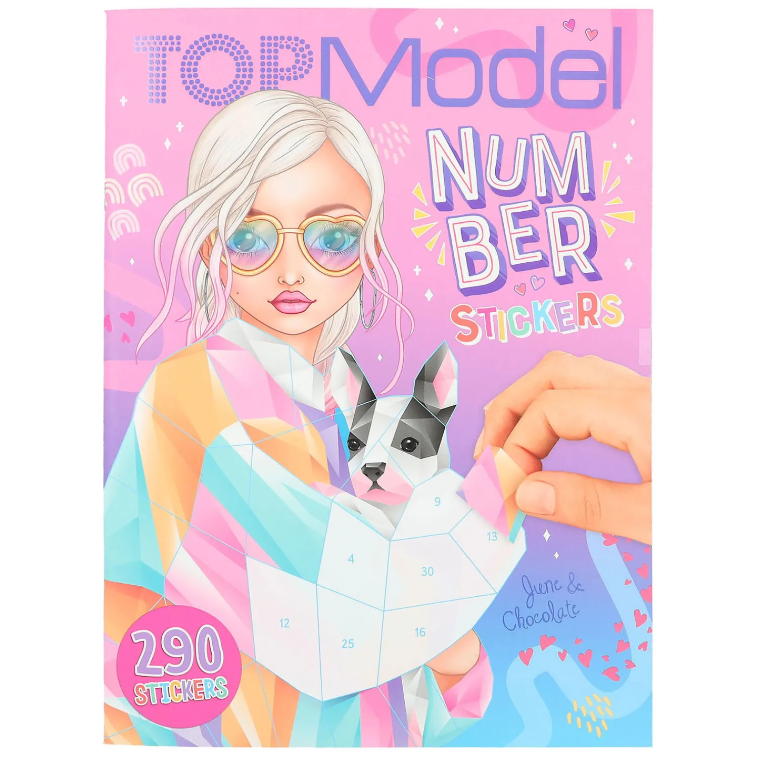 Nummer Stickers Fantasy-TOPModel Best