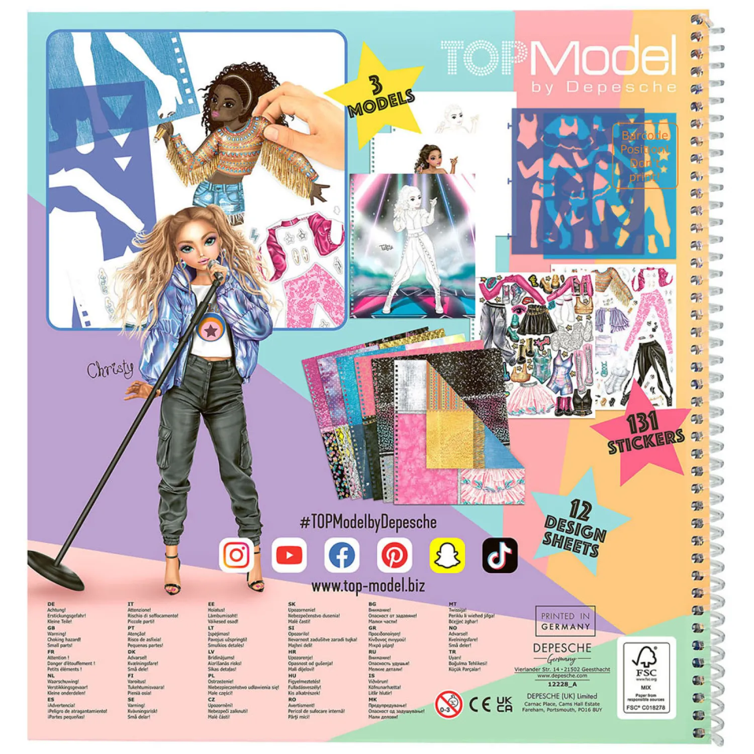Popstar Kleurboek-TOPModel Online