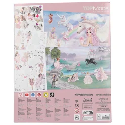 TOPModel Stickerworld Stickerboek Viva Violet Discount