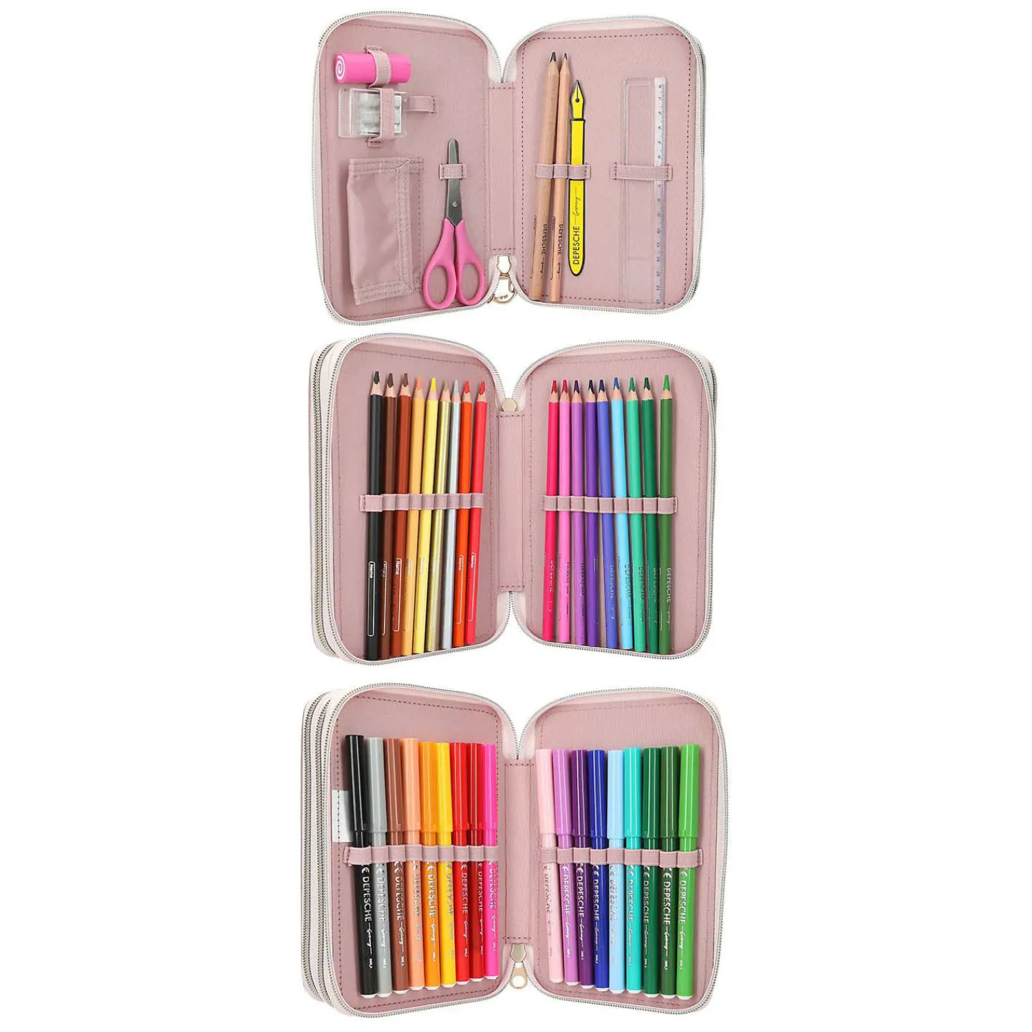 TOPModel 3-Vaks Etui Summer Feeling Clearance