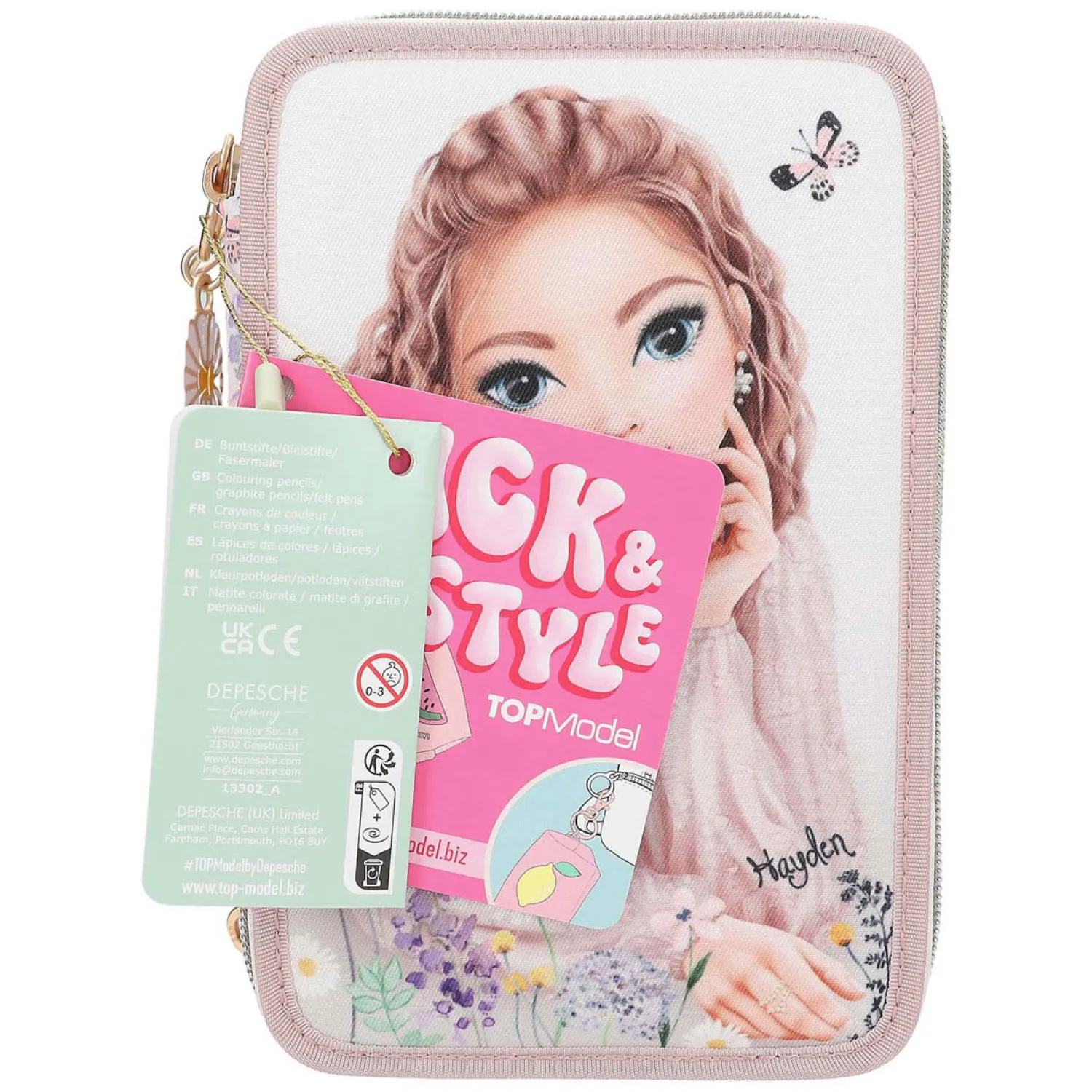 TOPModel 3-Vaks Etui Summer Feeling Clearance