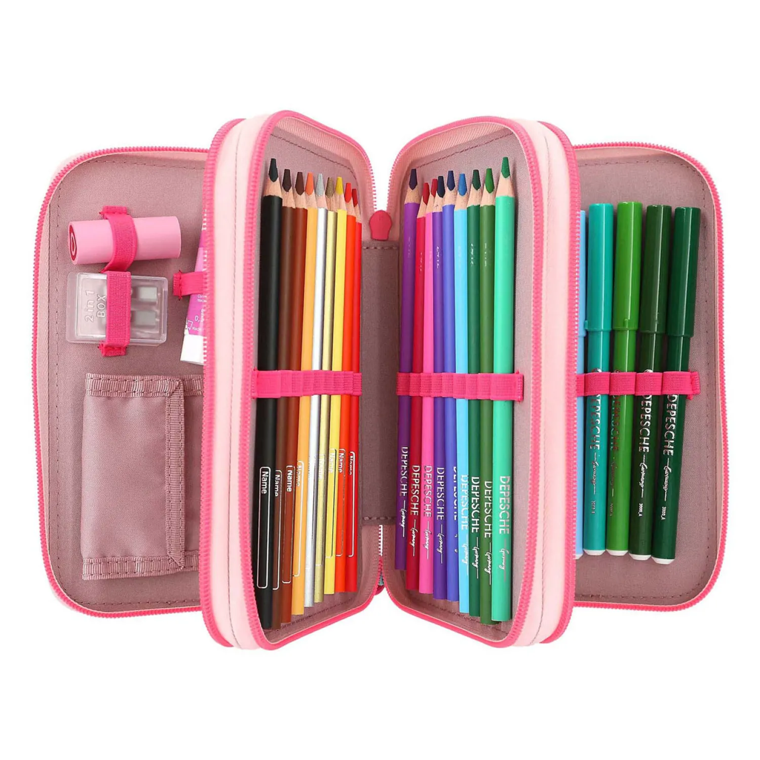 TOPModel 3-Vaks Gevuld Etui New