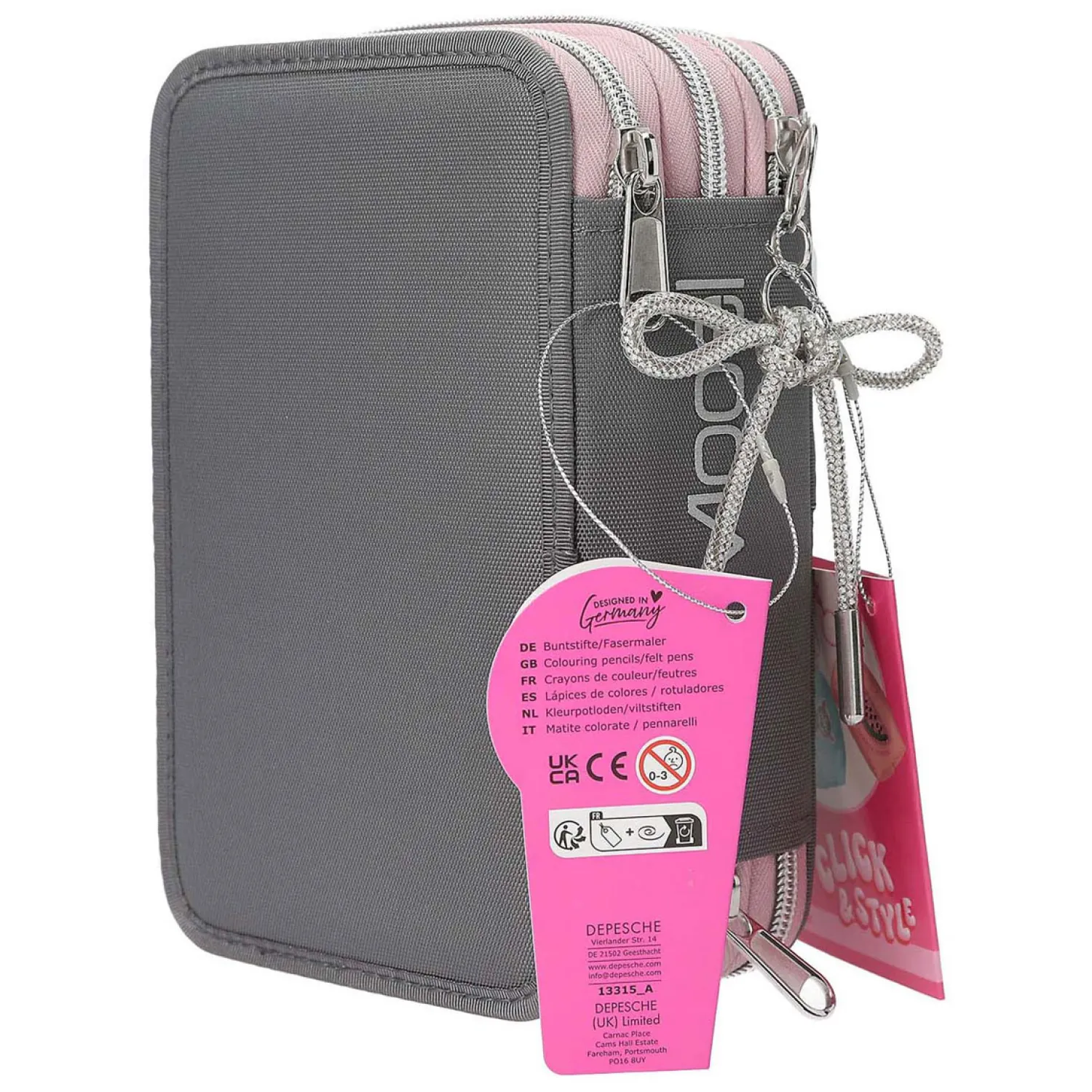 TOPModel 3-vaks Gevulde Etui My Bff>Depesche Clearance