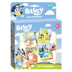 Bluey Stempel en Kleurboek met Sjablonen>Totum