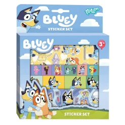 Bluey Stickerset met Speelachtergrond>Totum