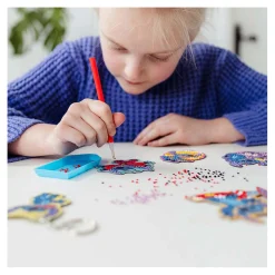 Creative Craft Group Totum 3in1 Stitch Diamond Painting, Armbanden maken en Gips Gieten Knutselset New