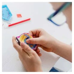 Creative Craft Group Totum 3in1 Stitch Diamond Painting, Armbanden maken en Gips Gieten Knutselset New