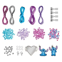 Creative Craft Group Totum 3in1 Stitch Diamond Painting, Armbanden maken en Gips Gieten Knutselset New