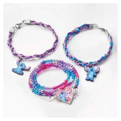 Creative Craft Group Totum 3in1 Stitch Diamond Painting, Armbanden maken en Gips Gieten Knutselset New