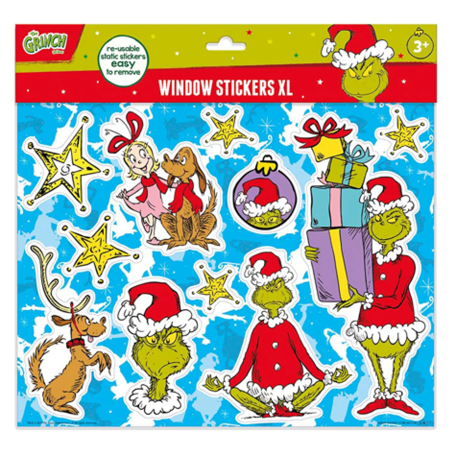 Raamstickers XL Grinch-Totum Sale
