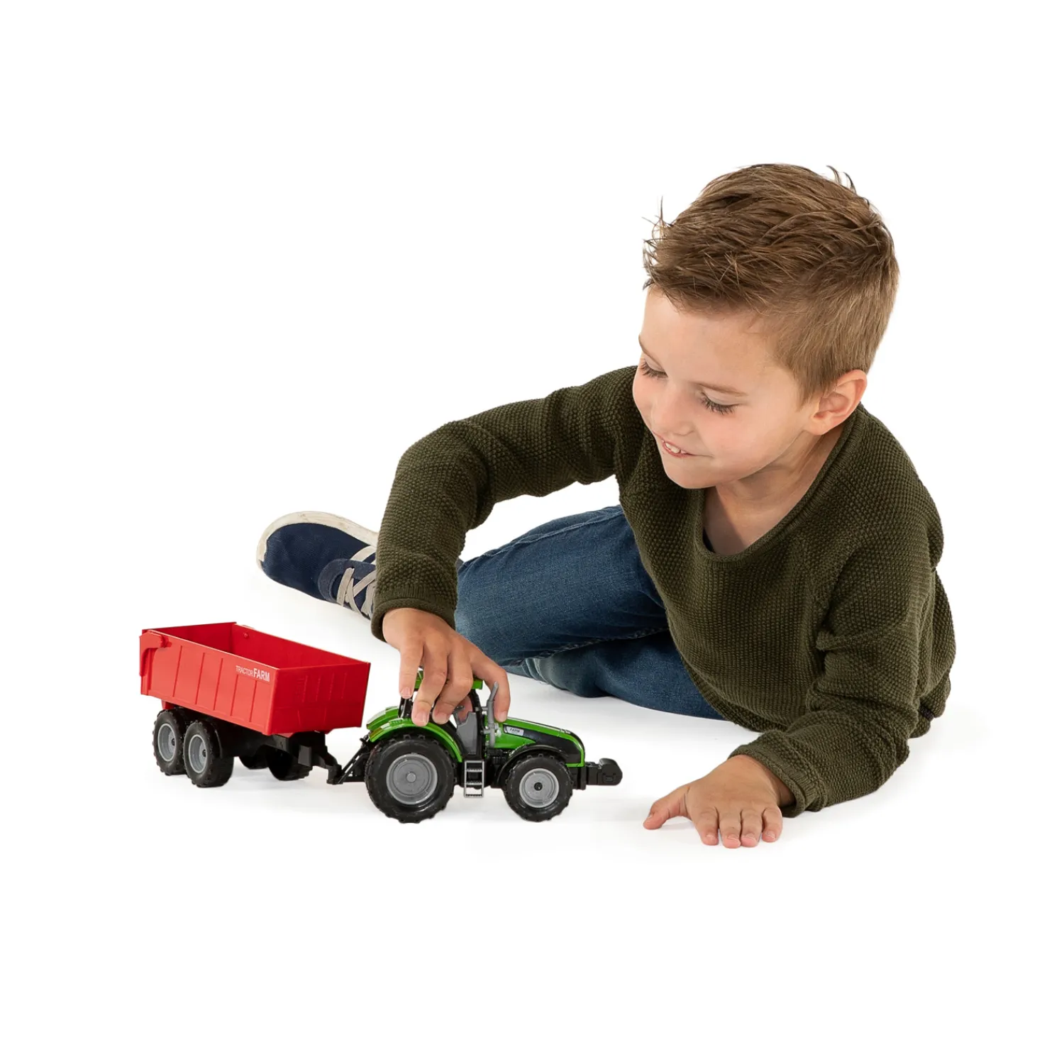 Tractor met Aanhanger 1:32> Clearance