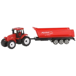 Tractor met Aanhanger, 20,5cm- Hot