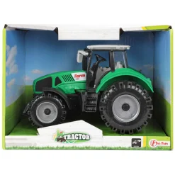 Tractor met Frictie Groen, 19cm>Toi-Toys New
