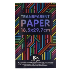 Wins Holland Transparant Papier Gekleurd, 10st. Discount