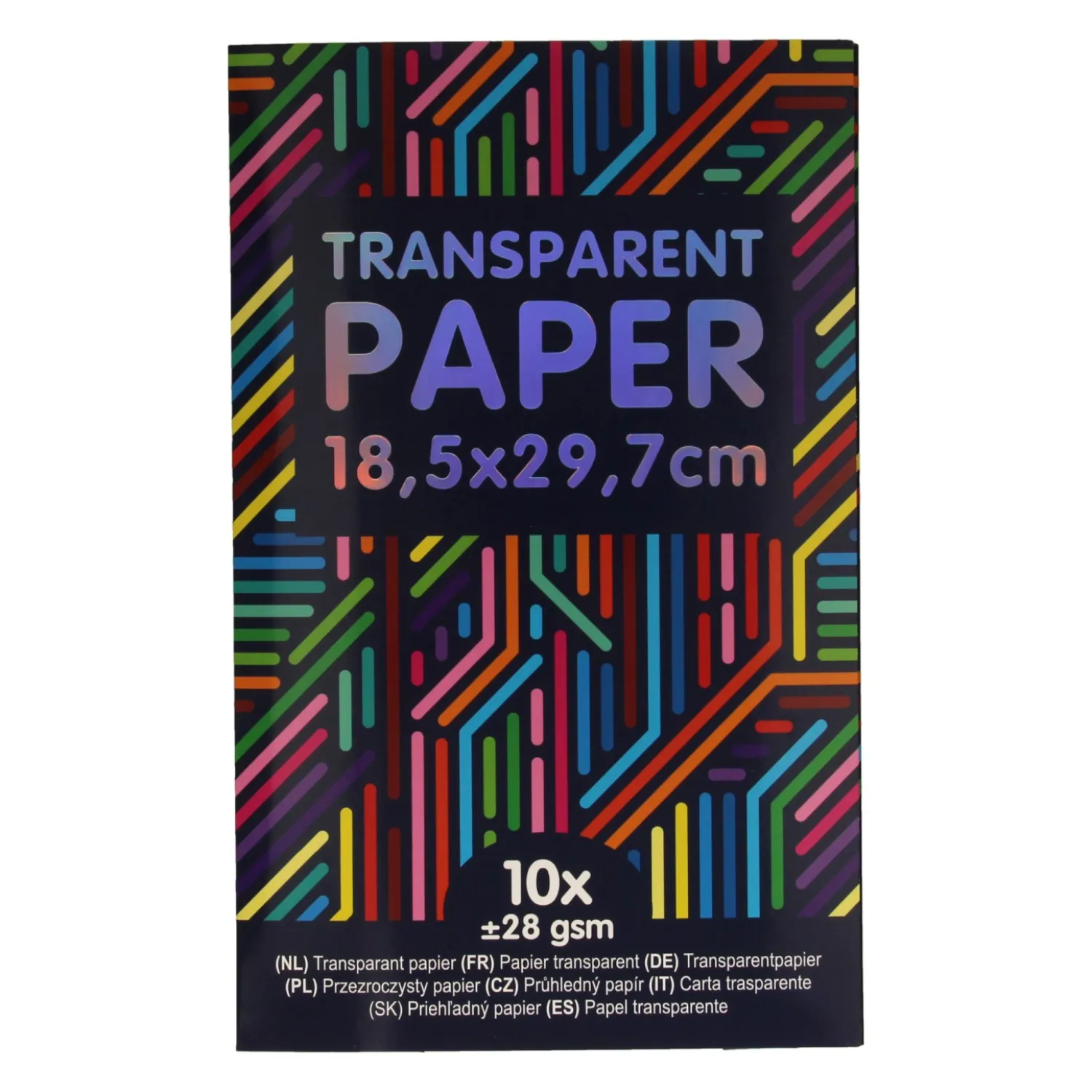 Wins Holland Transparant Papier Gekleurd, 10st. Discount