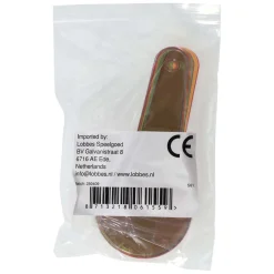 Transparante Kleurpaddels - 6st. Hot