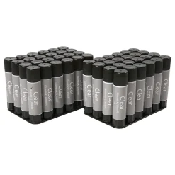 Creativ Company Transparante Lijmstift Rond, 48st.