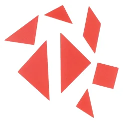 Transparante Tangrams - 84dlg. Discount