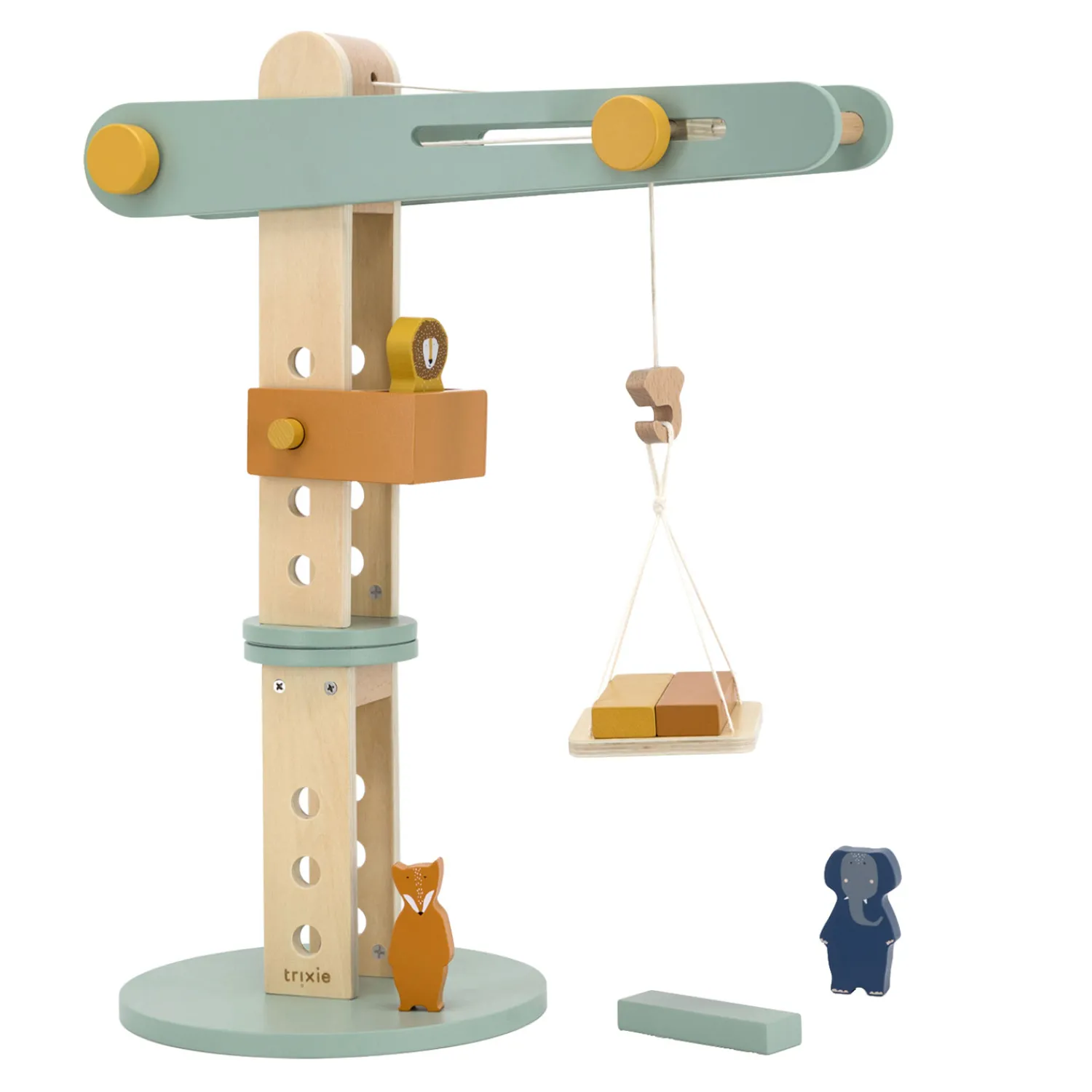 Houten Constructiekraan met Accessoires-Trixie Online