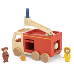 Houten Dieren Brandweerwagen><noscript><img width=