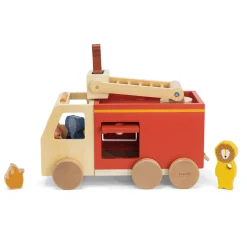 Houten Dieren Brandweerwagen><noscript><img width=
