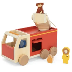 Houten Dieren Brandweerwagen><noscript><img width=
