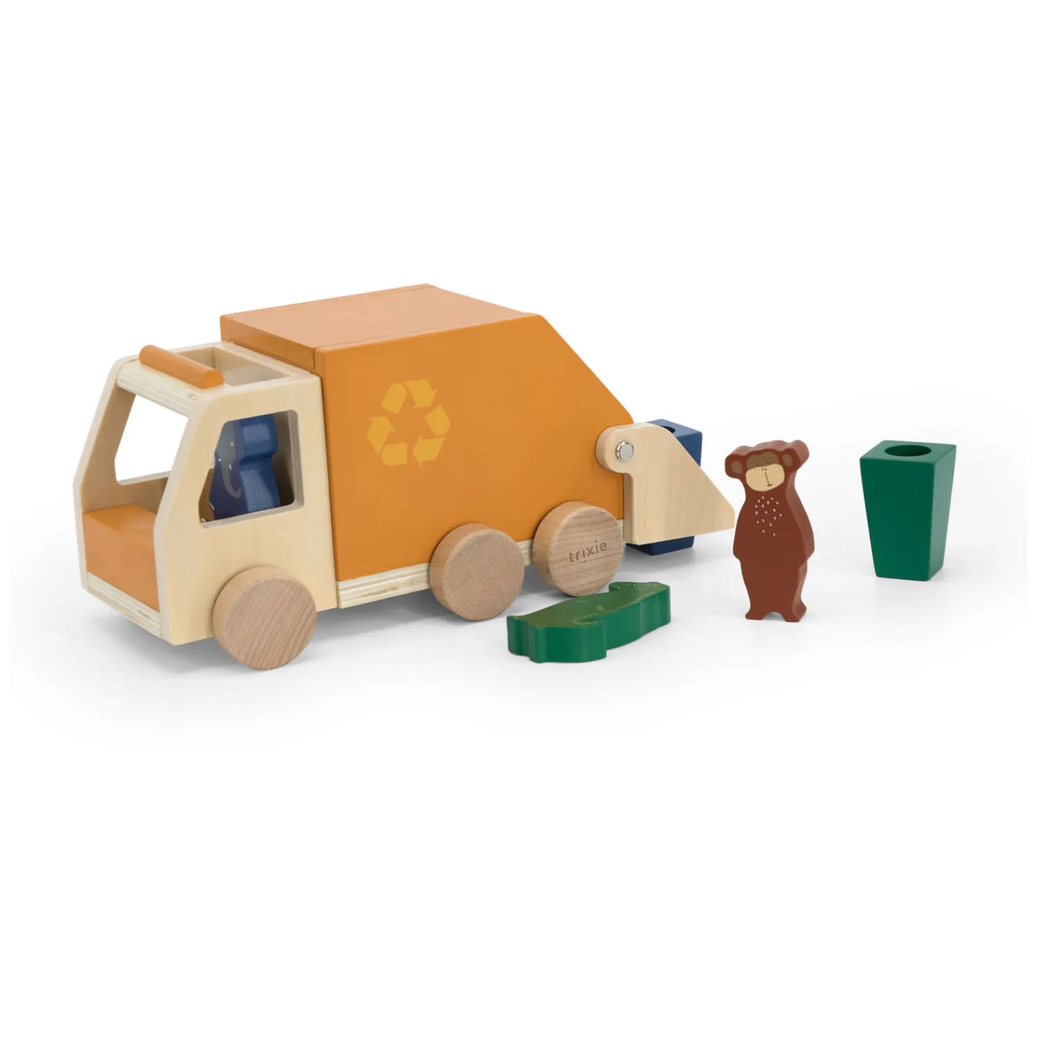 Houten Dieren Vuilniswagen>Trixie Outlet