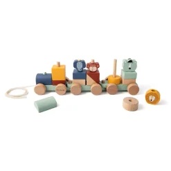 Houten Dierentrein, 19dlg.>Trixie