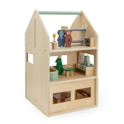 Houten Poppenhuis met Accessoires>Trixie Hot