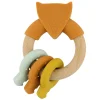 Houten Siliconen Activiviteitenring  - Mr. Fox>Trixie Hot