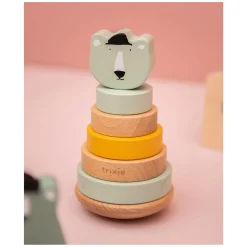 Houten Stapelspeelgoed - Mr. Polar Bear, 7dlg.><noscript><img width=