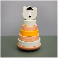 Houten Stapelspeelgoed - Mr. Polar Bear, 7dlg.><noscript><img width=