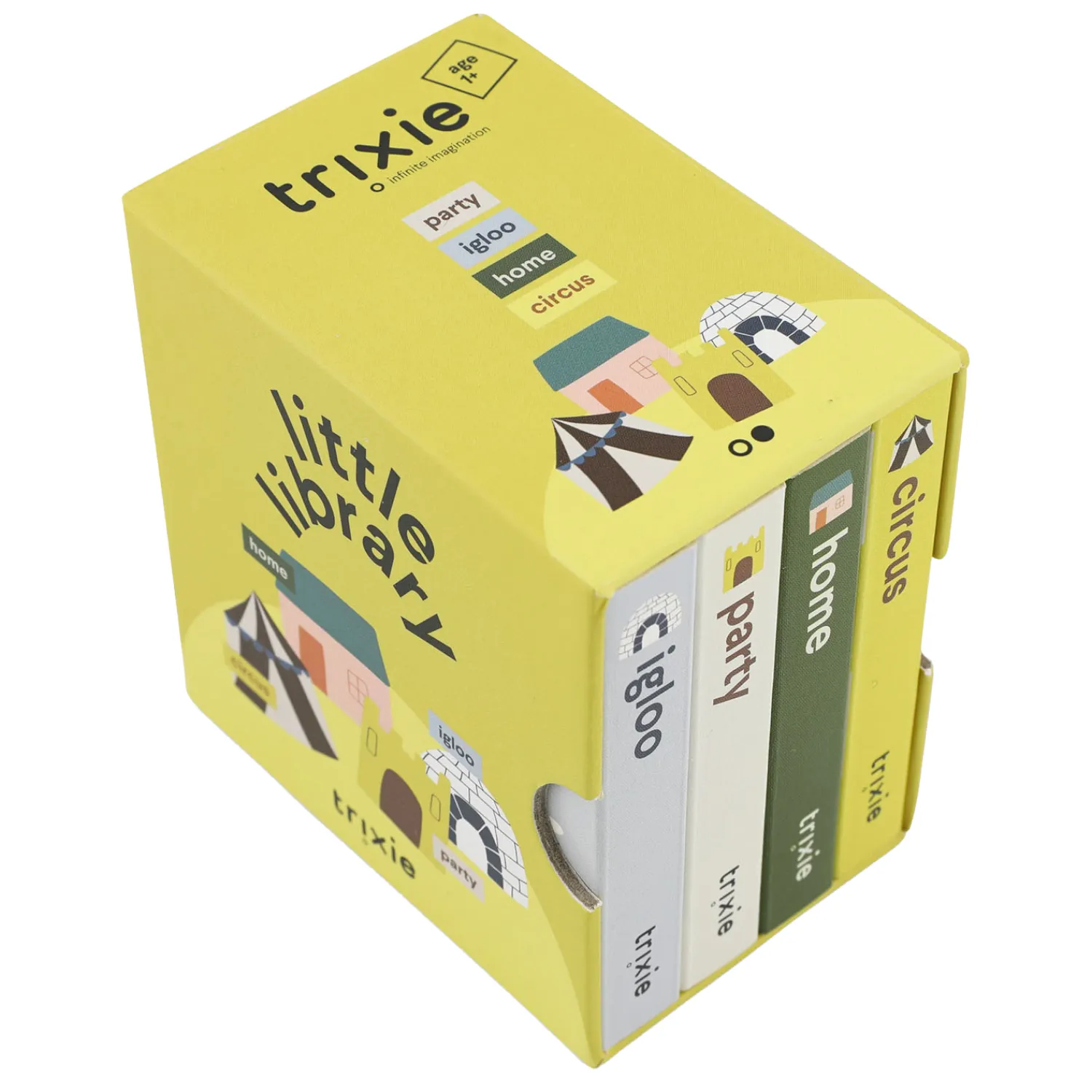 Trixie Kleine Bibliotheek - Circus, Huis, Iglo, Feest Online