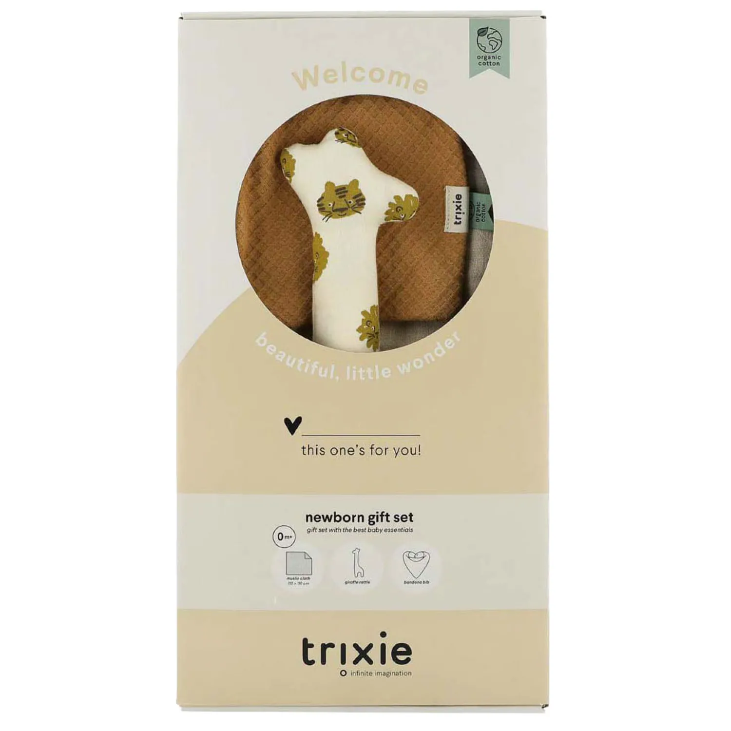 Newborn Geschenkdoos M - Lucky Leopard>Trixie Hot