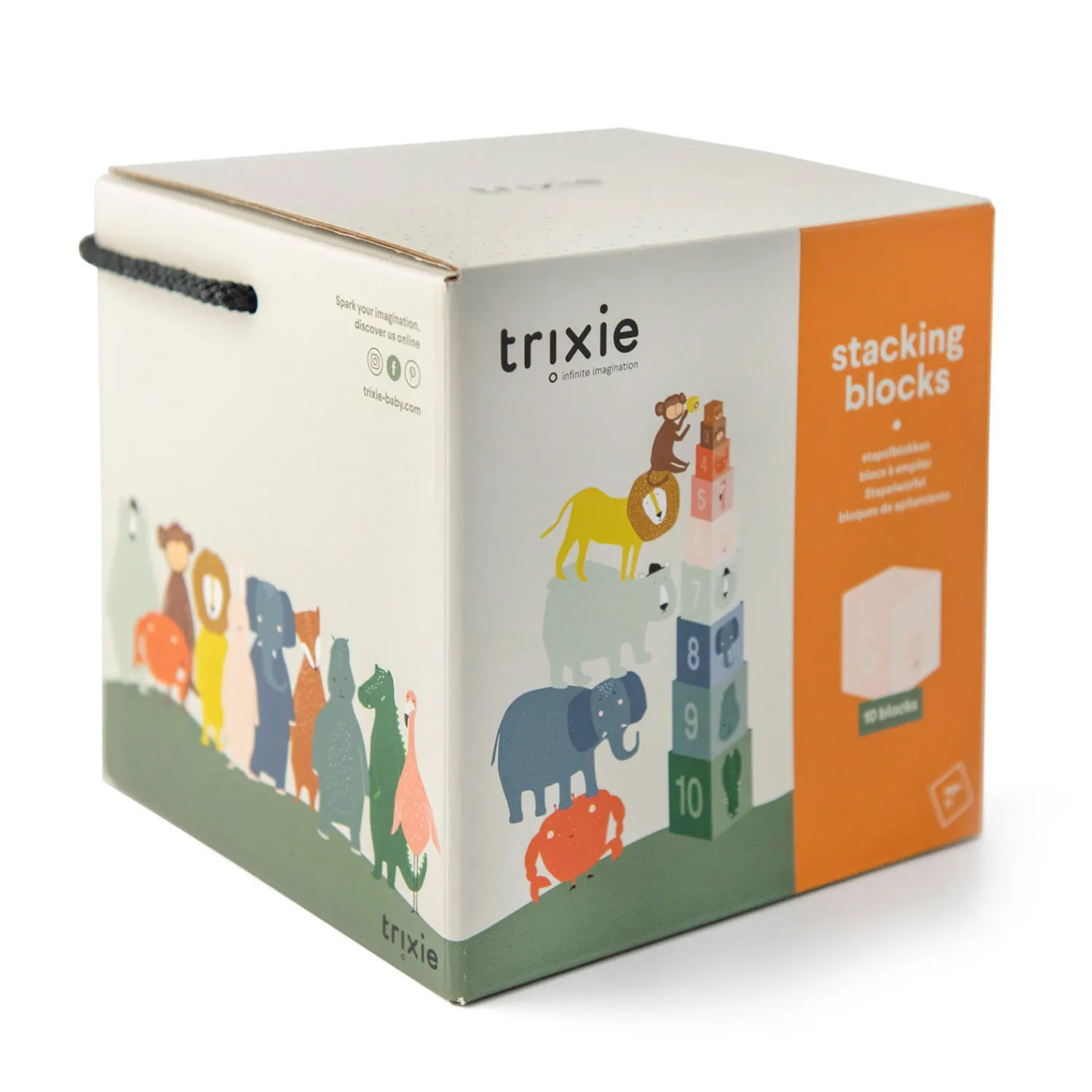 Stapelblokken Dieren-Trixie Hot