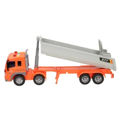 Truck met Afvalcontainer Licht & Geluid> New