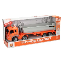 Truck met Afvalcontainer Licht & Geluid><noscript><img width=