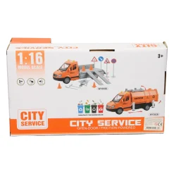 Truck Wegwerkzaamheden met Licht en Geluid><noscript><img width=