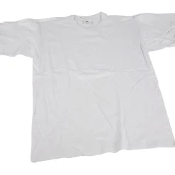 T-shirt Wit met Ronde Hals Katoen , Maat S-Creativ Company New