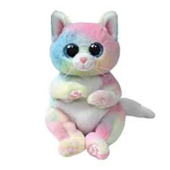 Babies Bellies Jennie Rainbow Cat, 15cm>Ty Beanie
