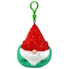 Boo's Clip Christmas Gnome Topsy, 7cm-Ty Beanie Sale