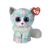 Boo's Opal Cat, 15cm-Ty Beanie