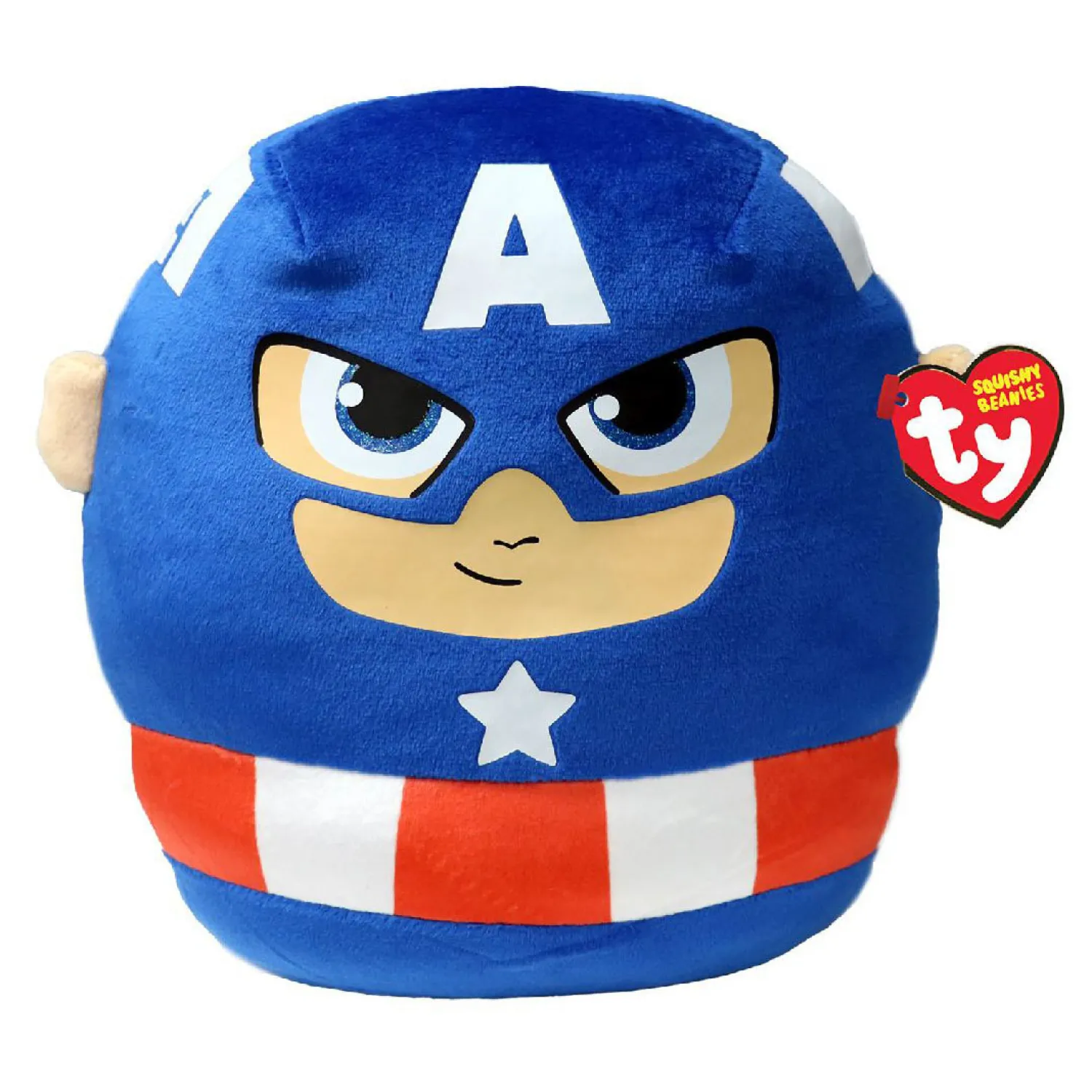 Ty Beanie Captain America Squish a Boo, 31cm New