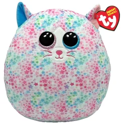 Ty Squish a Boo Emma Cat, 20cm-Ty Beanie