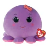 Ty Squish a Boo Octavia Purple Octopus, 20cm-Ty Beanie Online