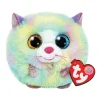 Ty Teeny Puffies Heather Cat, 10cm-Ty Beanie New