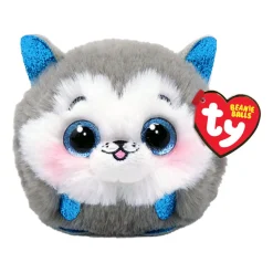 Ty Teeny Puffies Slush Husky, 10cm-Ty Beanie