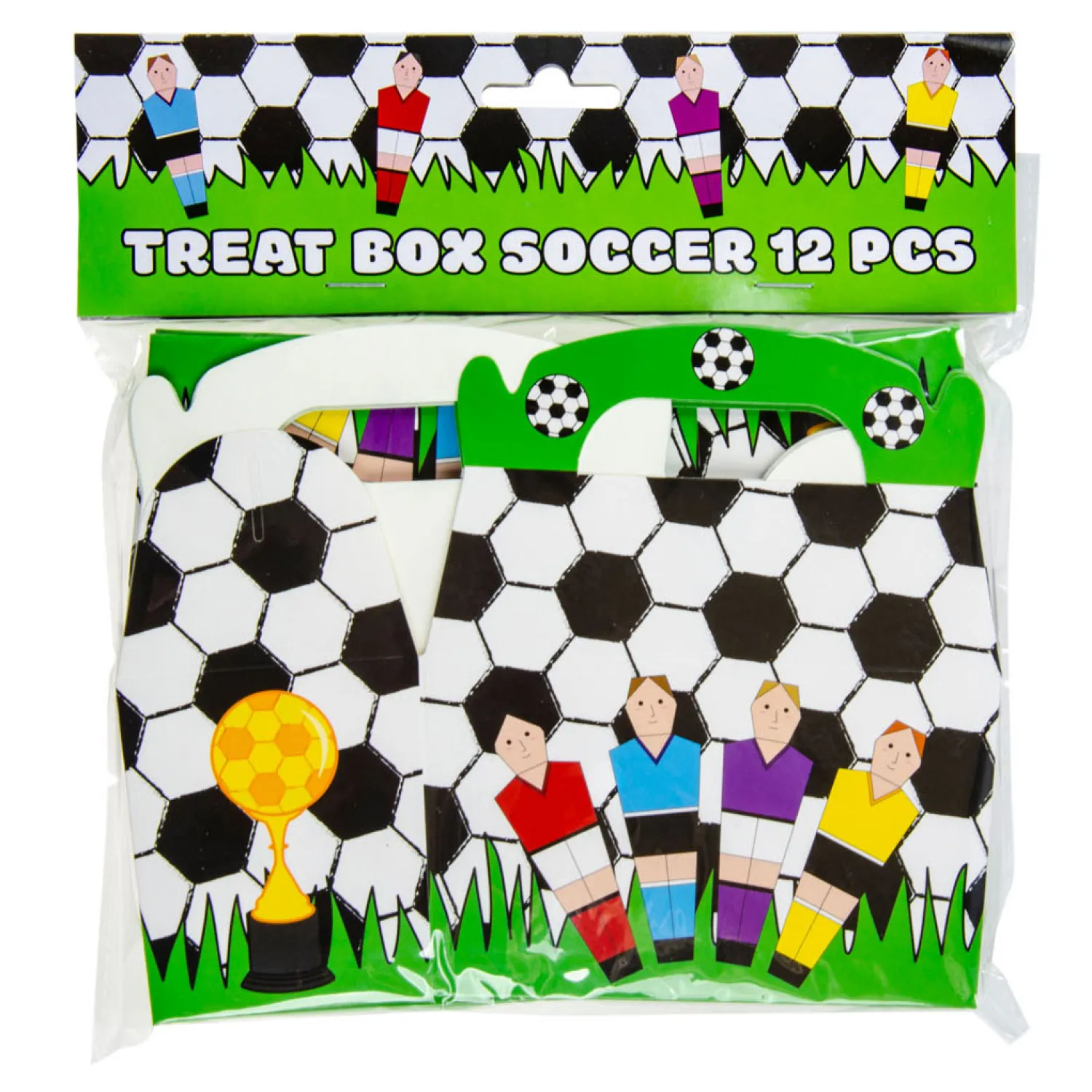 Uitdeelbox Voetbal, 12st.>Duckiez Discount