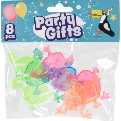 Uitdeelcadeautjes Kikker, 8st.- Clearance