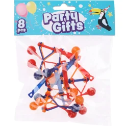 Uitdeelcadeautjes Klik-klakkers, 8st. New